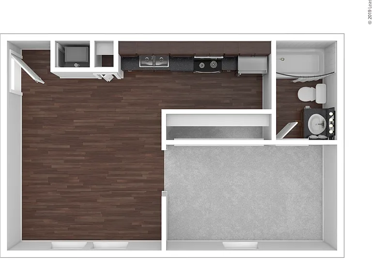 Snow Lake: Beds - Studio: Baths - 1: SqFt Range - 442 to 442
