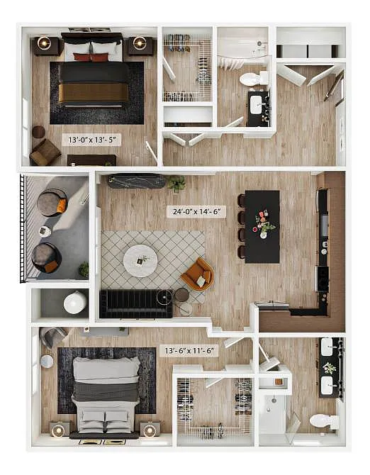 Floor plan Wagon