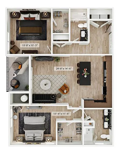 Floor plan Wagon