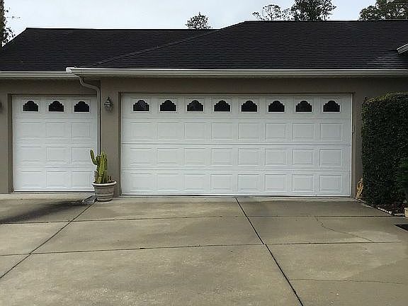 Extra large garage