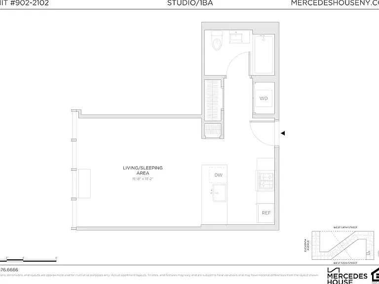 550 W 54th St #1402 — Photo 26