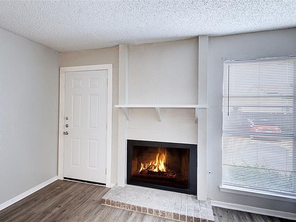 WOOD BURNING FIREPLACE