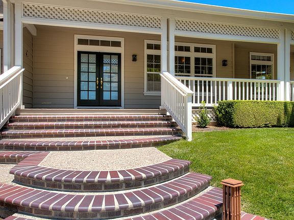 Front Door and Wrap Around Porch