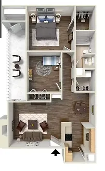 Floor plan B1