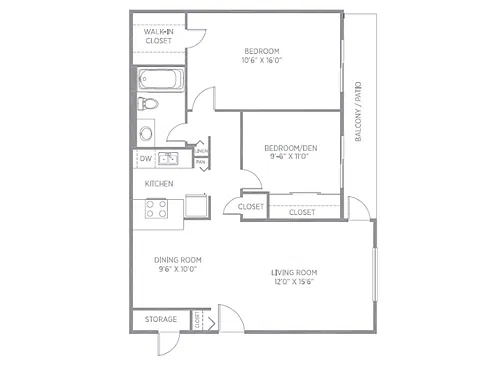 Floor plan 2A