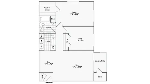 Floor plan Madison