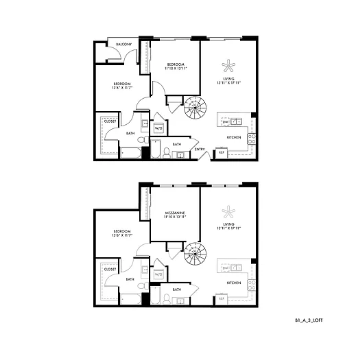Floor plan Sagebrush Loft