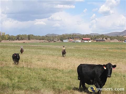 vew of ranch looking North