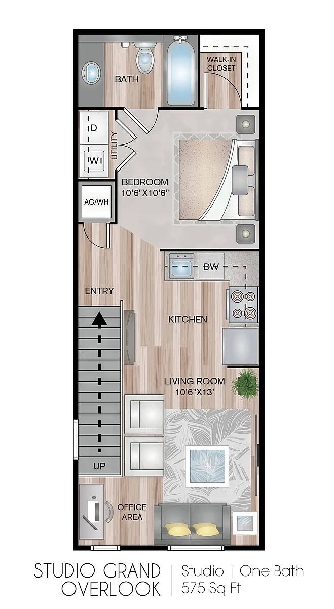 Floor plan The Studio Grand With Garage