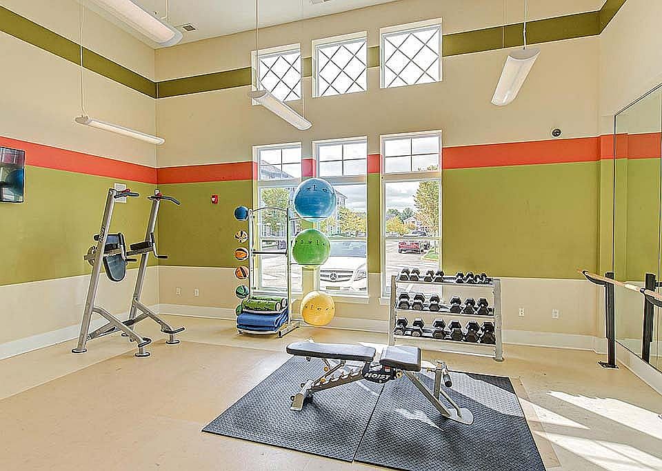 Build strength and feel your best in the weight room, complete with lifting equipment and more _ all right here at The Ivy.
