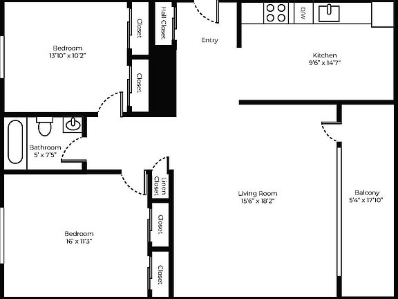 2x1 With Terrace