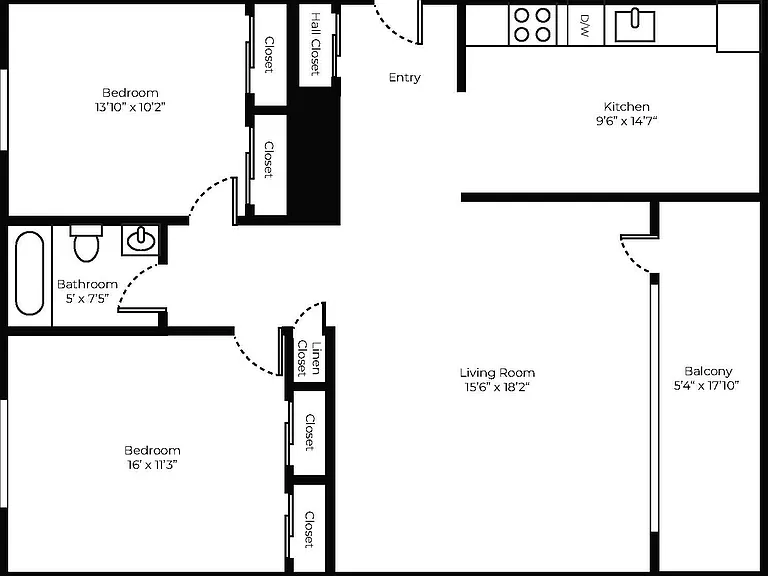 2x1 With Terrace