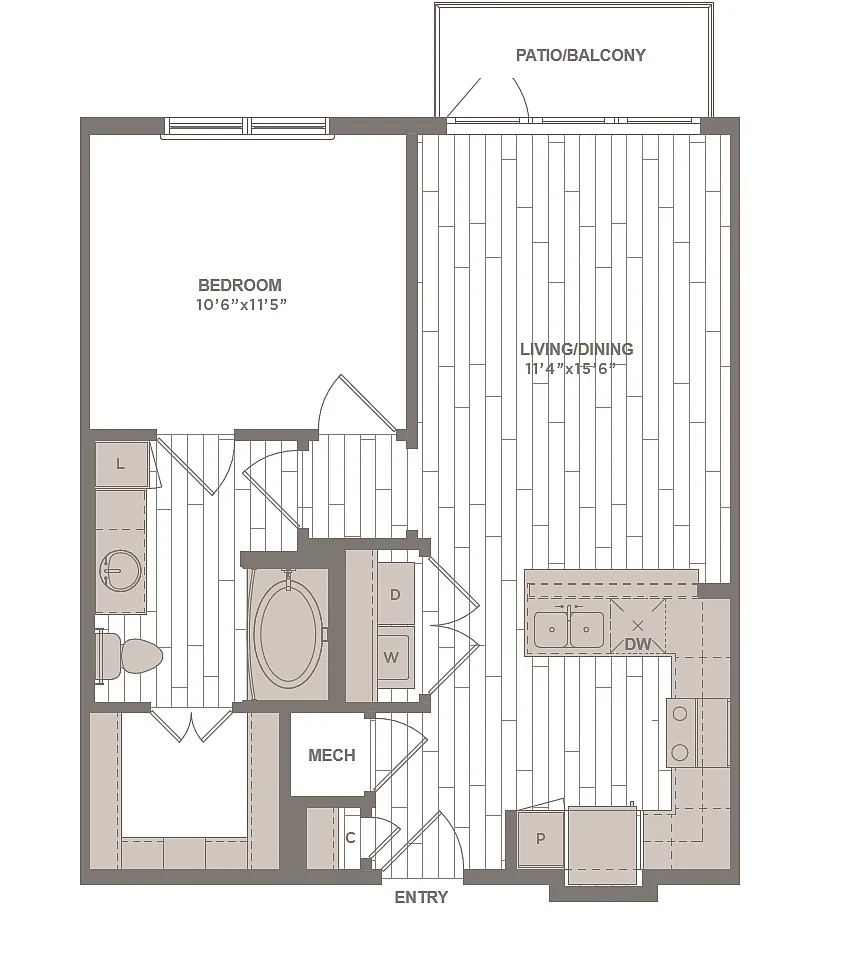 Floor plan A1