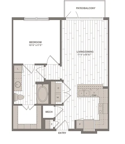 Floor plan A1