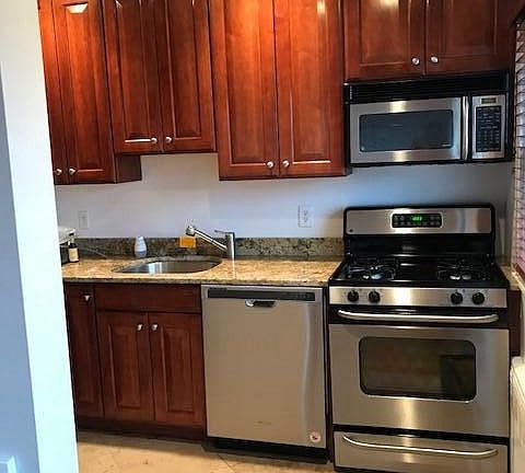Kitchen with new appliances