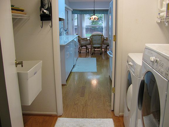 laundry room & kitchen