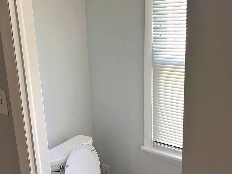 Downstairs powder room
