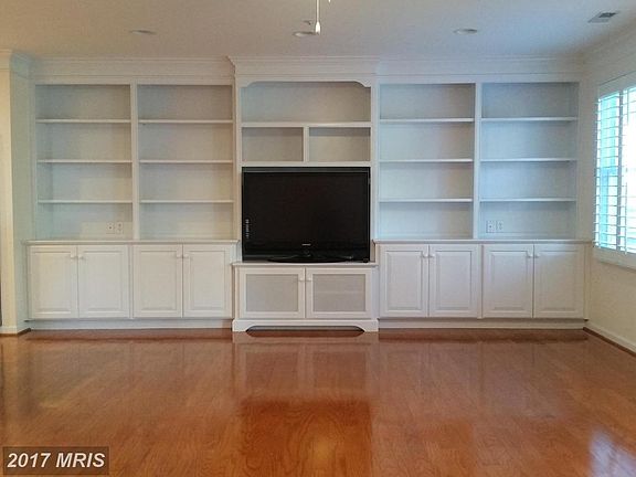 Custom Wall Unit with mini spot lights above