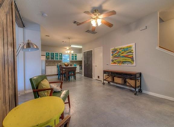 Living Area View of Kitchen.