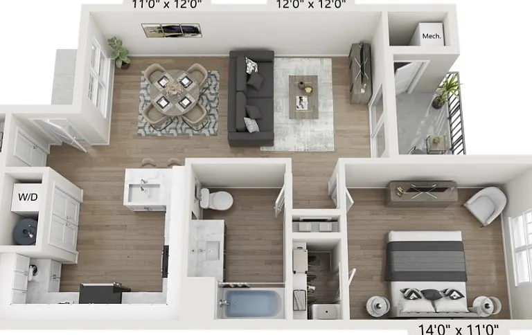 Kirby Village Apartments — Photo 7