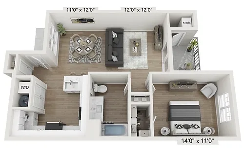 Floor plan The Aspen