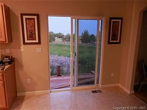 Dining area next to kitchen