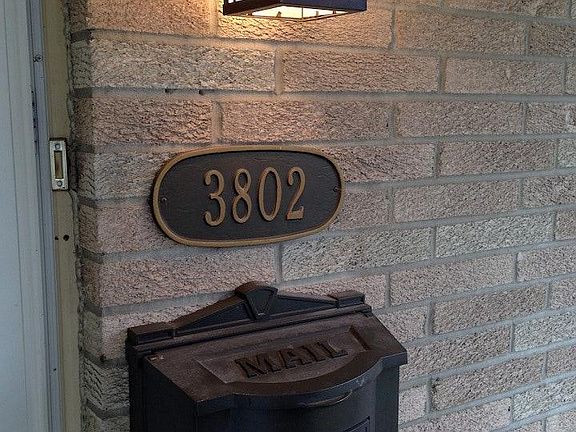 Attractive hardware at front door