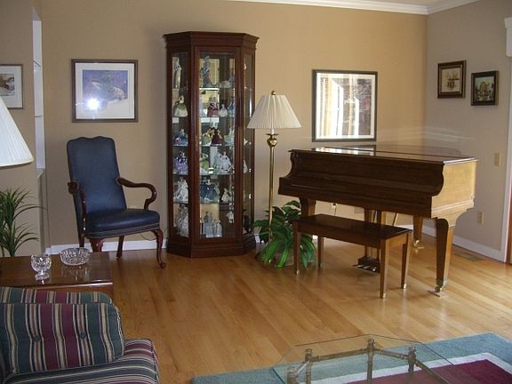 Great Room with Hardwood Flooring