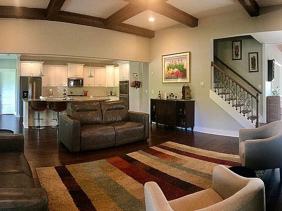 Great room to kitchen