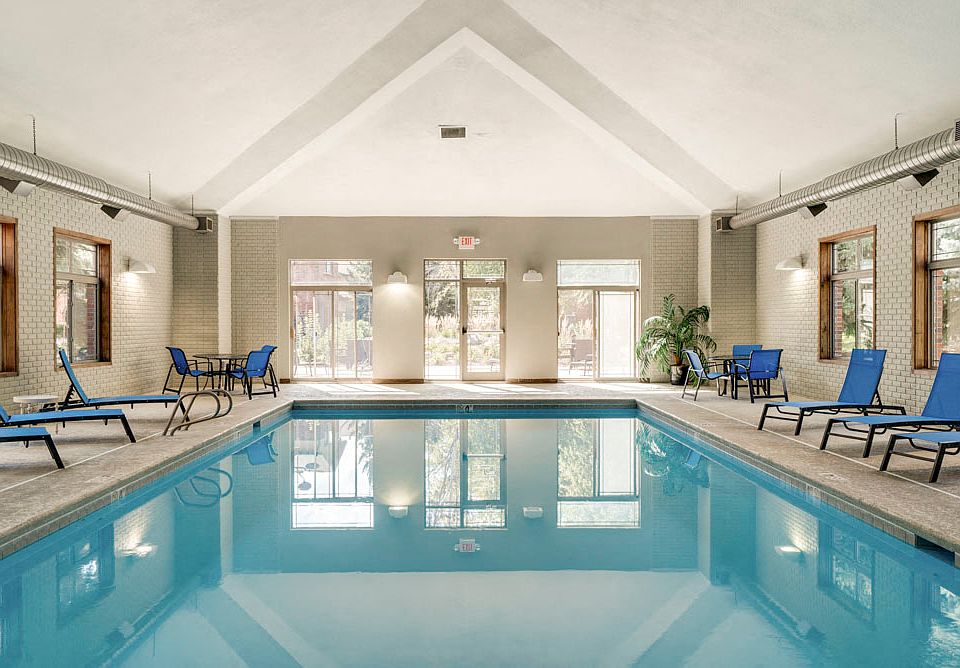 Swim year-round with our indoor swimming pool.