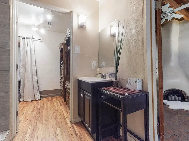 Bathroom with a view to the study room or mediation room