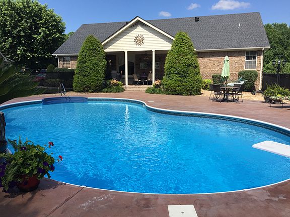 Covered back porch 23x12