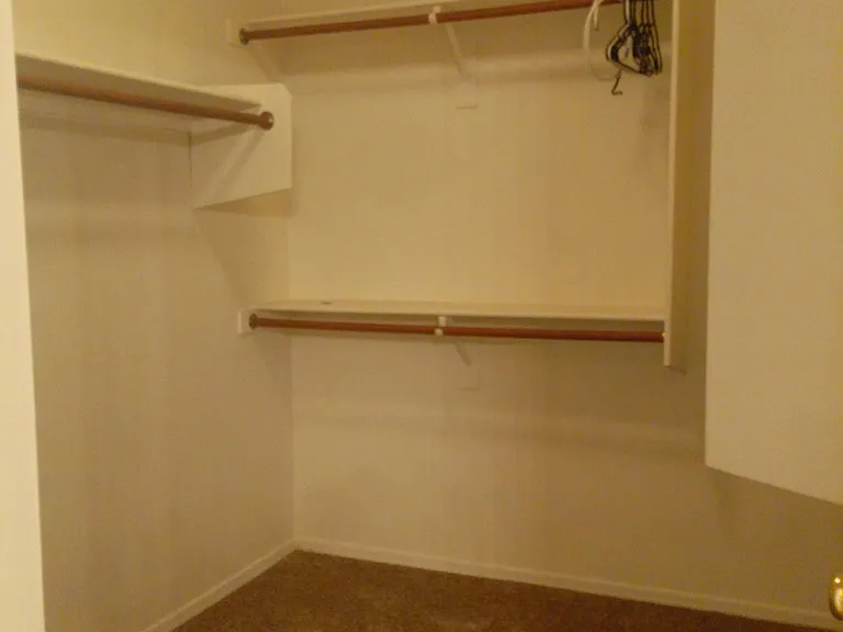 walk in closet Master Bedroom