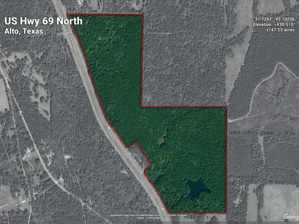 147.23 Acres Hwy #69, Alto, TX 75925