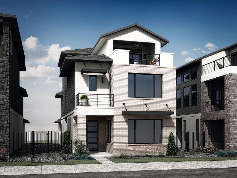 brick and stucco