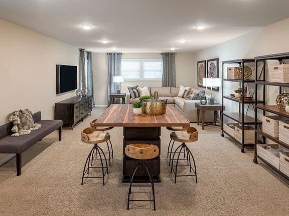 Use the loft for entertaining