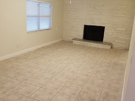 Living room fireplace