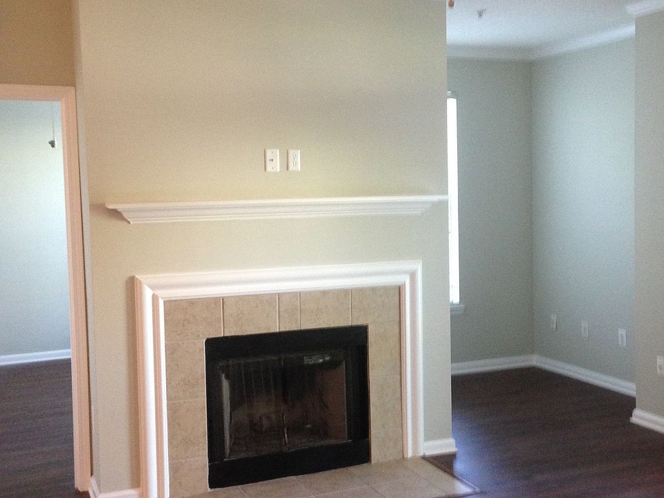 fireplace in living room