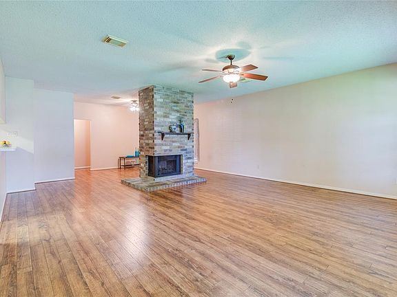 Relax with all the amenities and the gas fireplace in front of the breakfast bar area.