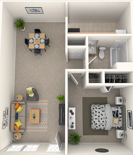 Floor plan The Sussex Renovated