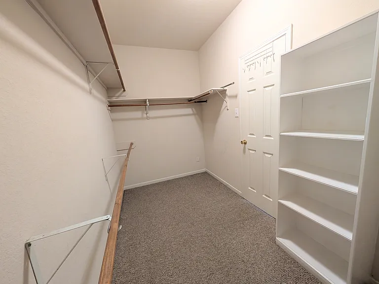 walking huge closet