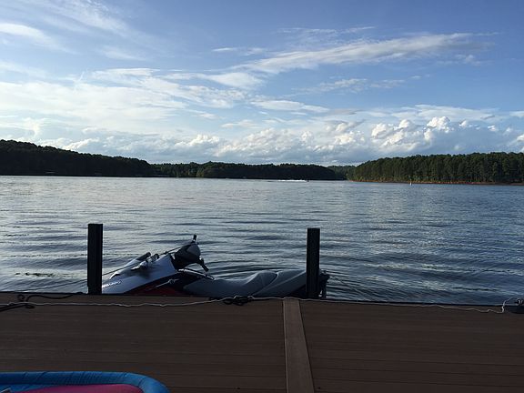 Beautiful view from dock
