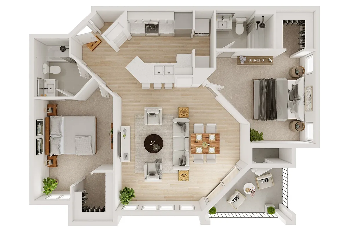 Floor plan B3R3