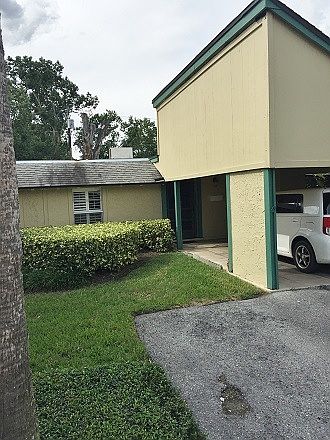 Front area and carport parking