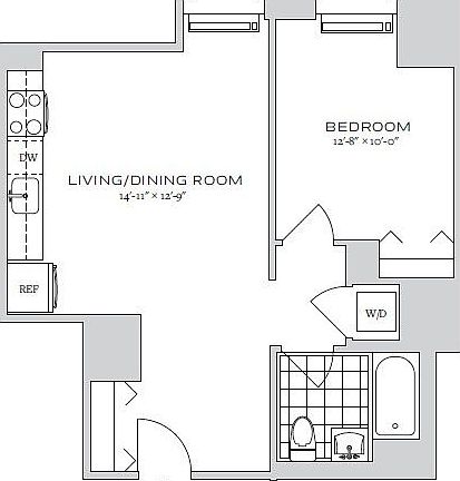 2nd image of 70 Pine St APT 1907