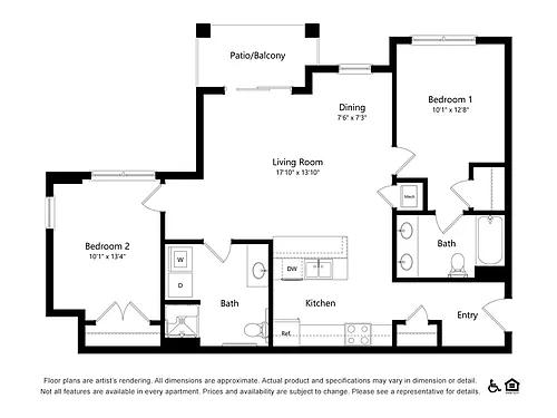 Floor plan B3