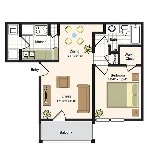 Floor plan A1