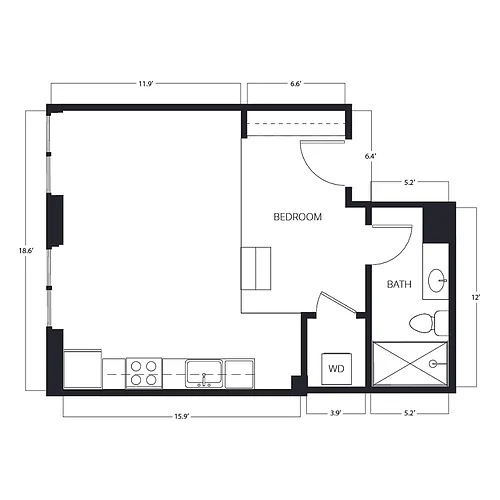 Floor plan S2-LIB