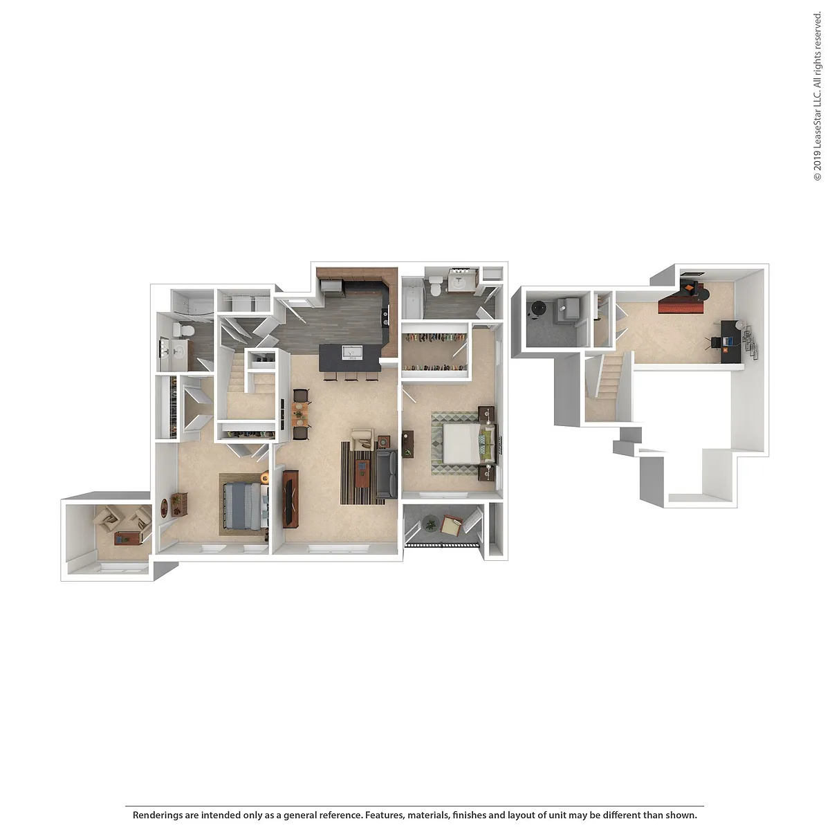Floor plan CS1-A Loft