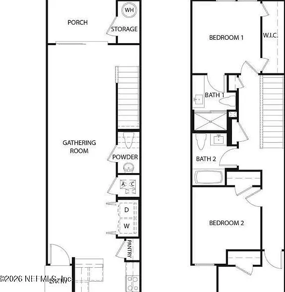 3 bed, 2.5 bath, 1308 sqft, $1,900 — Photo 3